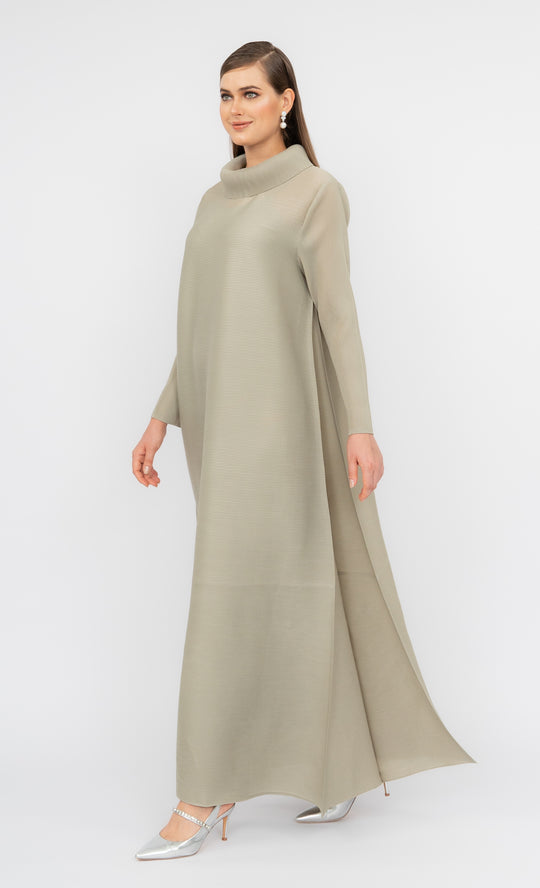 Miss Majestic Abaya in Tender Green