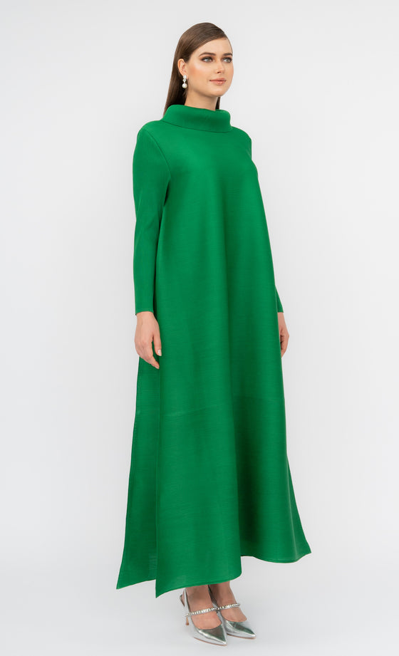 Miss Majestic Abaya in Forest Green