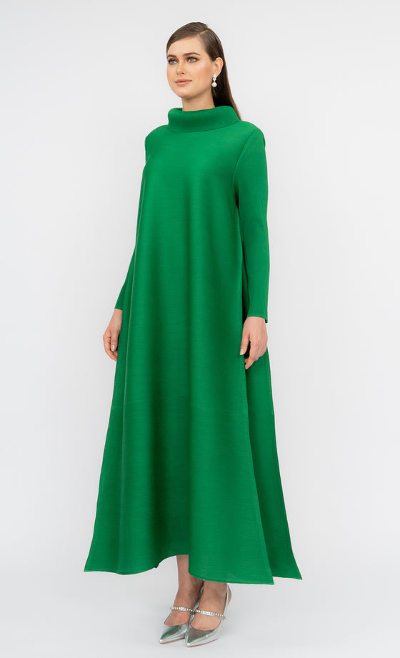 Miss Majestic Abaya in Forest Green