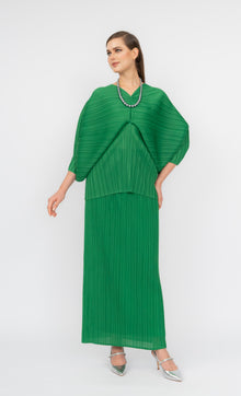  Miss Liberty Kurung in Forest Green