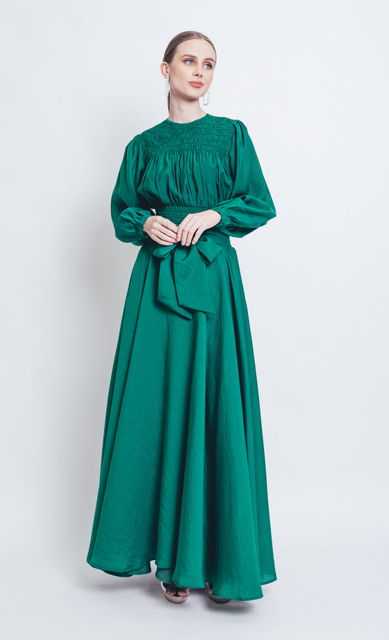 Valentina Skirt in Emerald Green