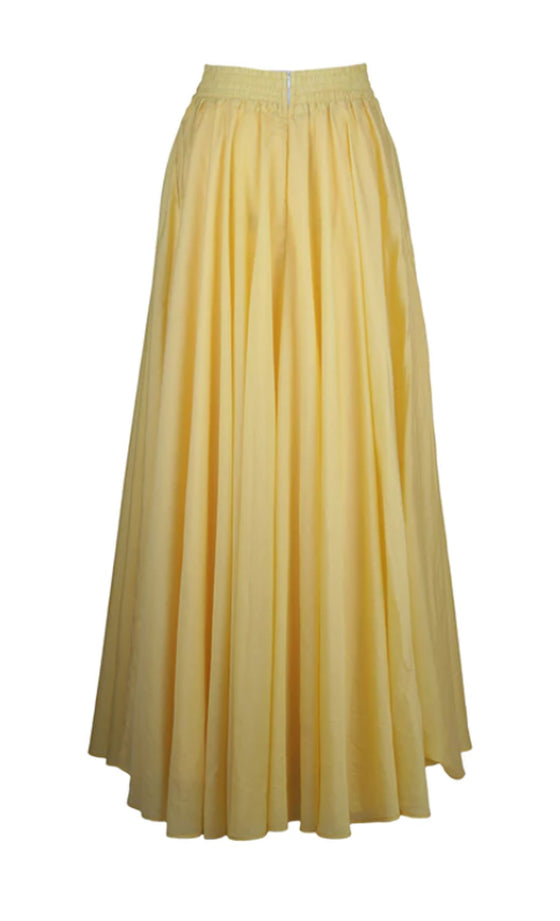 Valentina Skirt in Laguna Yellow