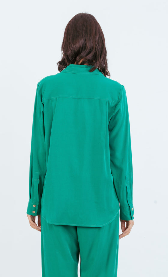 Nina Shirt in True Green