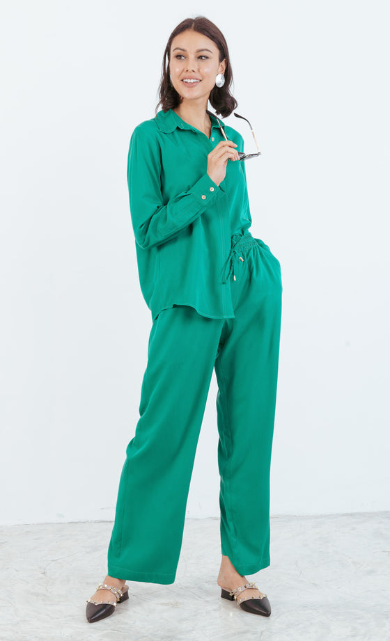 Nina Pants in True Green