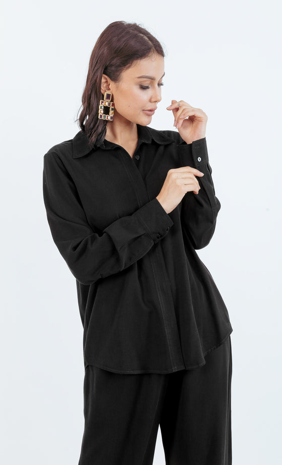 Nina Shirt in Black