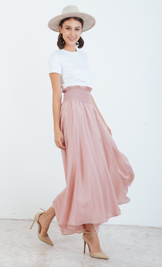 Juliet Skirt in Blush Pink