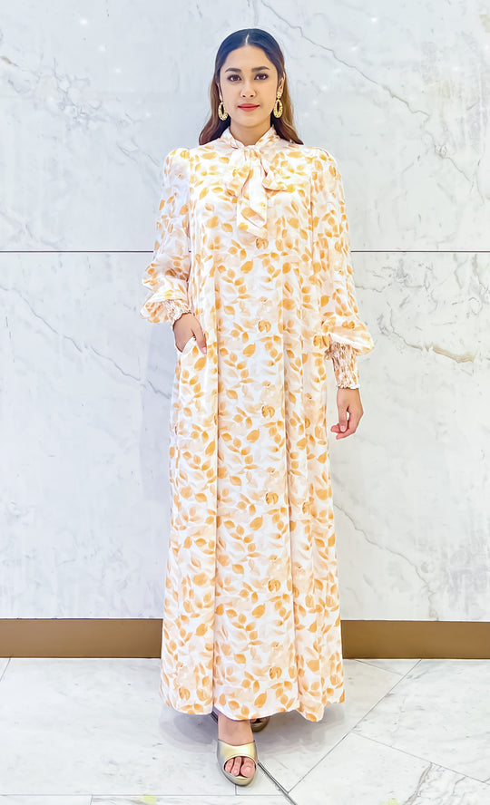 Belle Dress in Caramel